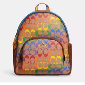 Coach Rainbow backpack/ purse